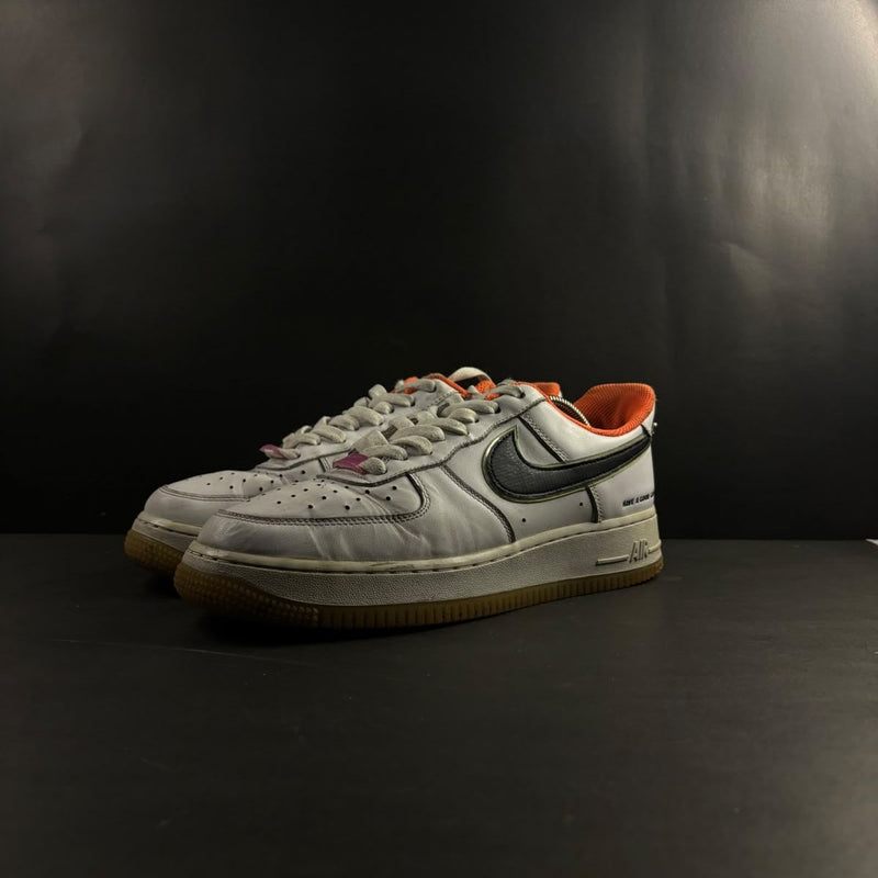 Nike Air Force 1 Orange and Black