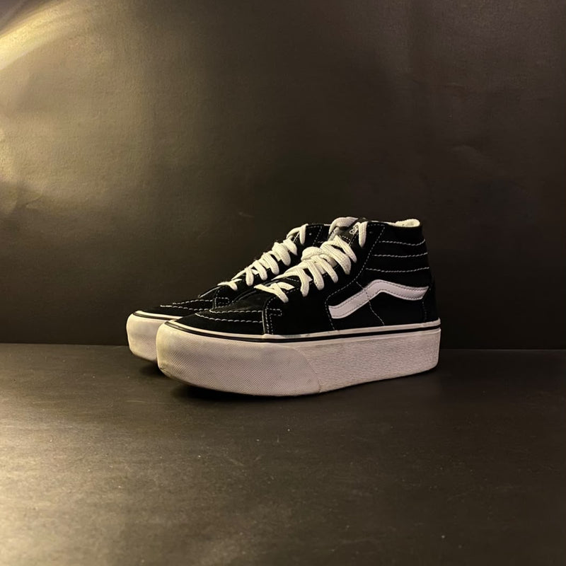 Vans SK8 Hi Tapered Stackform Black True White