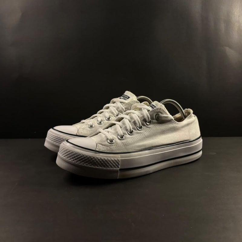 Converse White Lows Chunky
