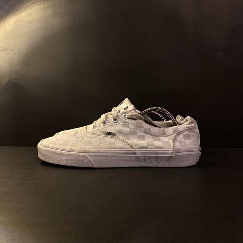 Vans Authentic 'Embroidered Checkerboard - White' low-top