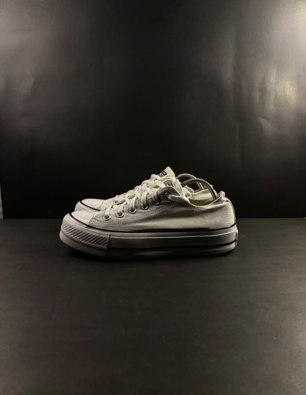 Converse White Lows Chunky