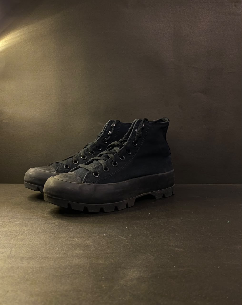 Converse Wmns Chuck Taylor All Star Lugged High Black Monochrome