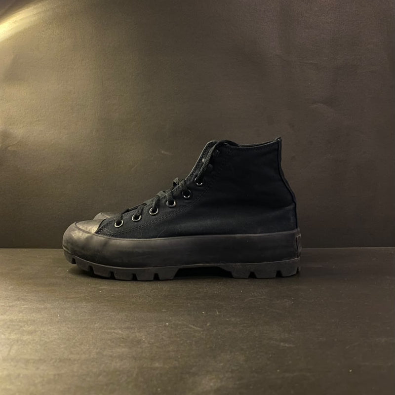 Converse Wmns Chuck Taylor All Star Lugged High Black Monochrome